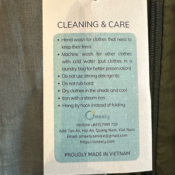 Sage 100% Linen Lined Skirt Maxi Dress NWT M TALL - Picture 8 of 8